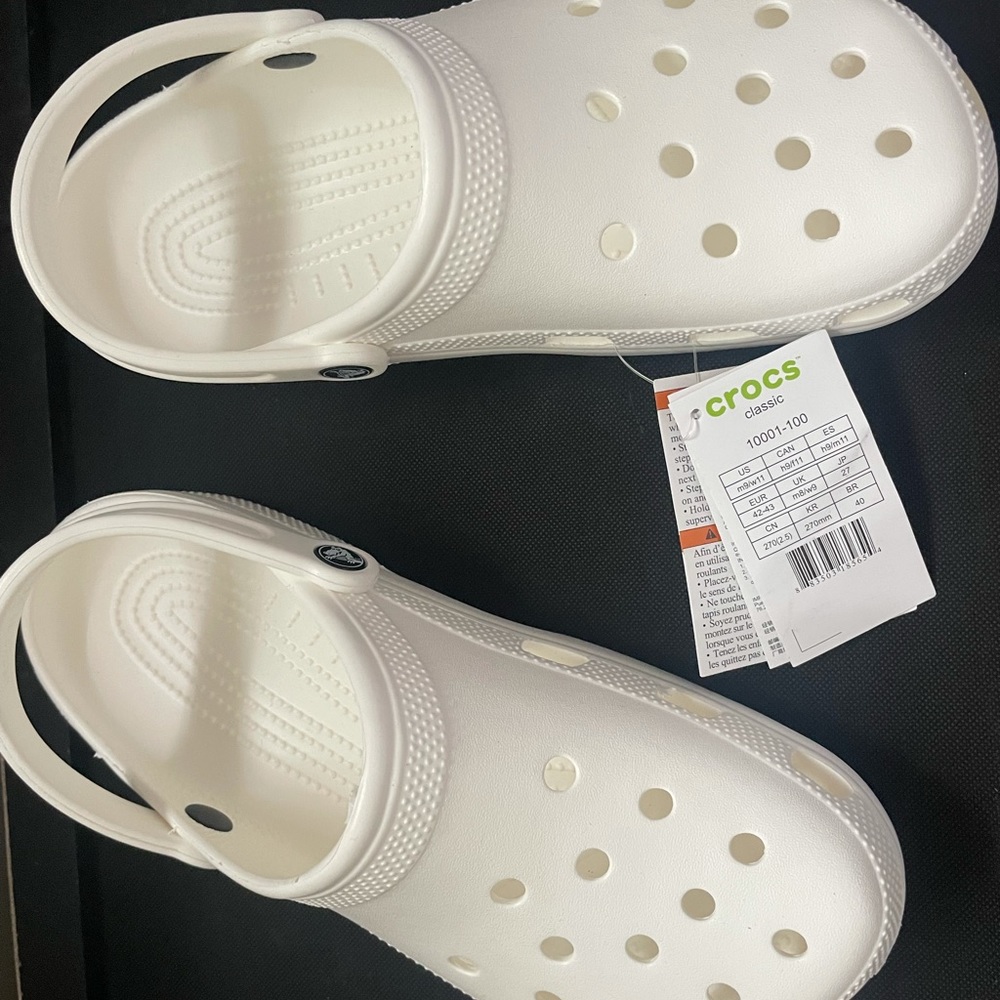 Brand New Classic CROCS Size M11. Unisex. Authentic.